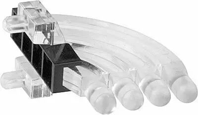 Guide lumiere horizontal 4x1 diametre 3mm