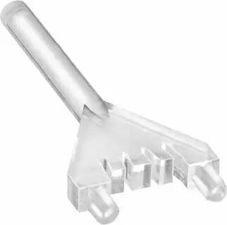 Guide lumiere vertical diametre 3 mm longueur 15mm