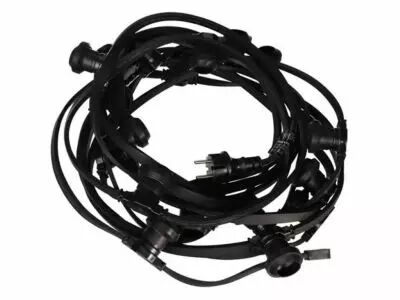 Guirlande De F�te � Led - 50 X Douille E27 - Sans Ampoules - 25 M (HQPL11003)