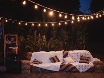 Guirlande De Fête À Led Avec 20 Lampes Led Blanc Chaud (HQPL11011)
