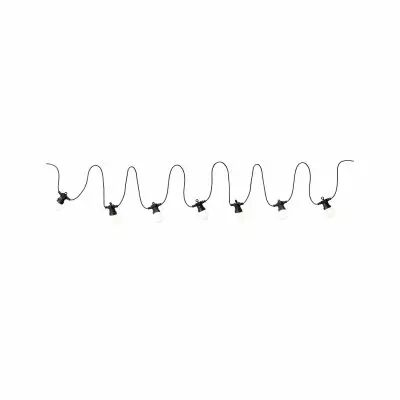 Guirlande Plug&Shine IP44 3000K 24 V avec 7 ampoules (94165 )