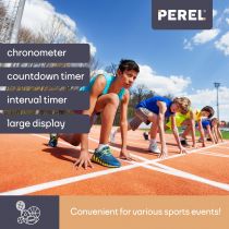 Horloge Avec Chronomètre/Compte À Rebours & Minuterie D\'Intervalle (WC200)