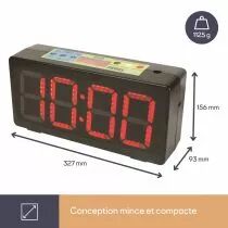 Horloge Avec Chronom&egrave;tre/Compte &Agrave; Rebours & Minuterie D\'Intervalle (WC200)