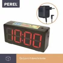 Horloge Avec Chronom&egrave;tre/Compte &Agrave; Rebours & Minuterie D\'Intervalle (WC200)