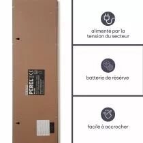 Horloge Murale &Agrave; Affichage Led (WC208)