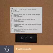 Horloge Murale &Agrave; Affichage Led (WC208)