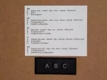 Horloge Murale &Agrave; Affichage Led (WC208)