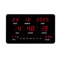 Horloge Murale Avec Affichage Led (WC219)