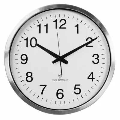 Horloge Murale En Aluminium - � 50 Cm (WC104)