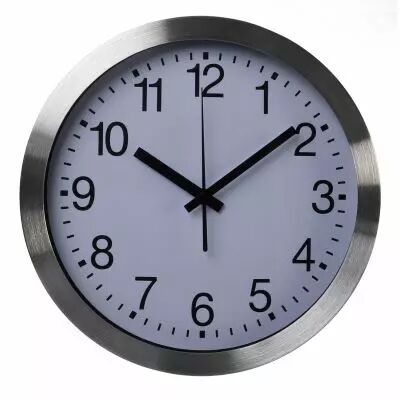 Horloge Murale En Aluminium - ?30 Cm (WC101)