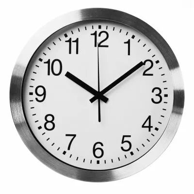 Horloge Murale En Aluminium - ?30 Cm (WC101)