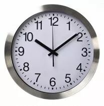 Horloge Murale En Aluminium - ?30 Cm (WC101)
