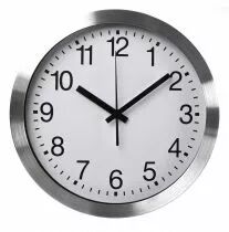 Horloge Murale En Aluminium - ?30 Cm (WC101)