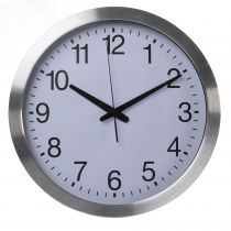 Horloge Murale En Aluminium - ?40 Cm (WC103)