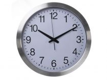 Horloge Murale En Aluminium - ?40 Cm (WC103)
