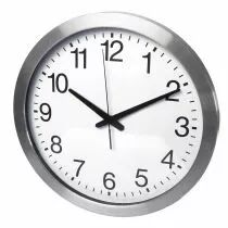 Horloge Murale En Aluminium - ?40 Cm (WC103)