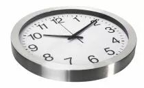 Horloge Murale En Aluminium - ?40 Cm (WC103)