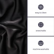 HOUSSE - POUR TABLE - NOIR