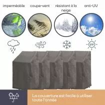 HOUSSE D\'EXT&Eacute;RIEUR POUR CHAISES EMPILABLES - 95 cm (OCSC95)
