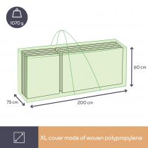 HOUSSE D\'EXTÉRIEUR POUR COUSSINS LOUNGE - XL (OCLCB-XL)