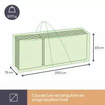 HOUSSE D\'EXT&Eacute;RIEUR POUR COUSSINS LOUNGE - XL (OCLCB-XL)