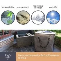 HOUSSE D\'EXT&Eacute;RIEUR POUR COUSSINS LOUNGE (OCLCB)