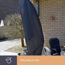 HOUSSE D\'EXTÉRIEUR POUR PARASOL À BRAS LIBRE Ø max. 350 cm (OCPFA)