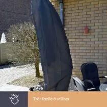 HOUSSE D\'EXT&Eacute;RIEUR POUR PARASOL &Agrave; BRAS LIBRE &Oslash; max. 350 cm (OCPFA)