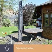 HOUSSE D\'EXT&Eacute;RIEUR POUR PARASOL max. 4 m (OCP04)