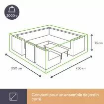 HOUSSE D\'EXT&Eacute;RIEUR POUR SALON DE JARDIN - 250 cm (OCLS250)