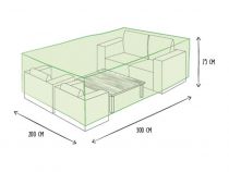 HOUSSE D\'EXTÉRIEUR POUR SALON DE JARDIN - L (OCLS-L)