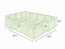 HOUSSE D\'EXT&Eacute;RIEUR POUR SALON DE JARDIN - XL (OCLS-XL)