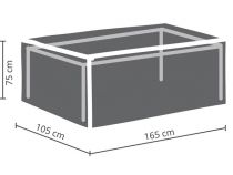 HOUSSE D\'EXTÉRIEUR POUR TABLE max. 160 cm (OCT160)