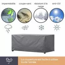 HOUSSE D\'EXT&Eacute;RIEUR POUR TABLE max. 180 cm (OCT180)