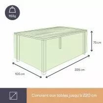 HOUSSE D\'EXT&Eacute;RIEUR POUR TABLE max. 220 cm (OCT220)