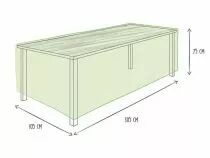 HOUSSE D\'EXT&Eacute;RIEUR POUR TABLE max. 300 cm (OCT300)