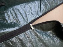Housse De Protection Pour Coussins - Avec Fermeture À Glissière - 120 X 55 X 40 Cm (PM2016)
