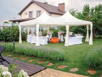 HOUSSE EXTENSIBLE POUR TABLE RECTANGULAIRE - BLANC (FP410)