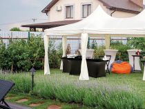 HOUSSE EXTENSIBLE POUR TABLE RECTANGULAIRE - NOIR (FP411)