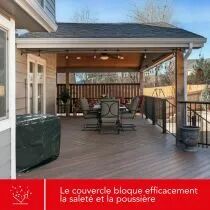 HOUSSE POUR BARBECUE - 110 x 70 x 100 cm (PM2012)