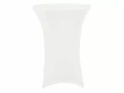 HOUSSE POUR TABLE MANGE DEBOUT - BLANC