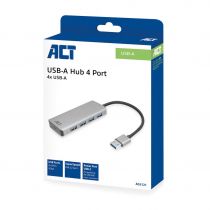 Hub USB 3.1 à 4 ports avec adaptateur d\'alimentation externe (ACTAC6121)