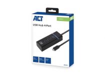 Hub USB-C 3.2 Gen1 4 x USB-A (ACTAC6415)