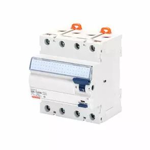 Interrupteur diff�rentiel - 4p 40a tipo ac istantan�s idn=0,03a - n � gauche - 4 modules (GW94647)
