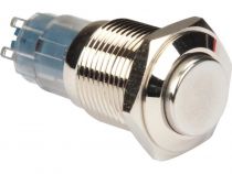 Interrupteur rond métallique haut dpdt 2no 2nc (R1711)