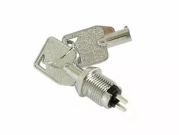 Interrupteur unipolaire a clef + pompe (KS11)