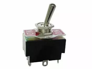 Inverseur dpdt 6p on-on 5a/250v connexions ci (JS-508TB)