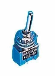 Inverseur miniature unipolaire 1rt on-on ci pouvoir de coupure