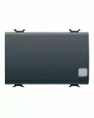 Inverseur unipolaire 250v ac - 16ax � voyant - signalisation - 3 modules - noir - chorus