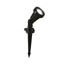 IRIS PROJECTEUR PIQUET 1 X GU10 NOIR IP54 PC (702840)
